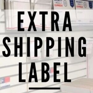 Extra Shipping Label